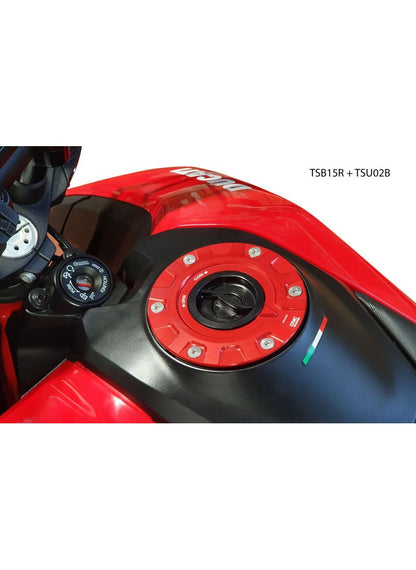 Tankdop buitenrand 'Gear' Ducati Panigale V2S FB63 (2026)
