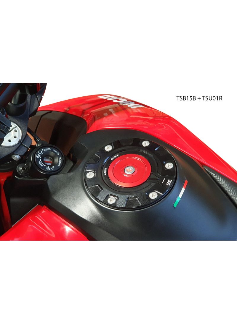 Tankdop buitenrand 'Gear' Ducati Panigale V2S FB63 (2026)
