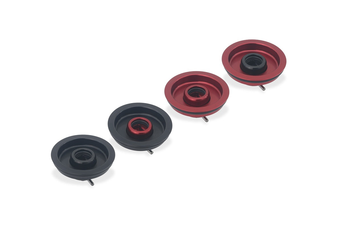 Fast Key kern voor CNC Racing tankdop Ducati Diavel Strada (2013-2015) beschikbare kleuren zwart, rood, zwart-rood en rood-zwart