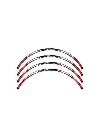 Rimstriping Wheel Stripe Kit - 17 Zoll Räder Kawasaki ZXR 400 (1989-1999)