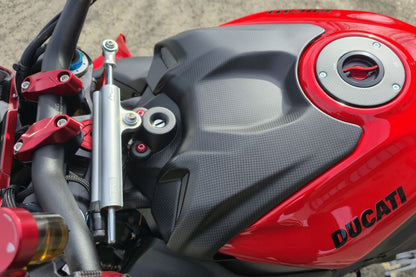 Contactslotcover mat carbon Ducati Streetfighter V4 (2025+)