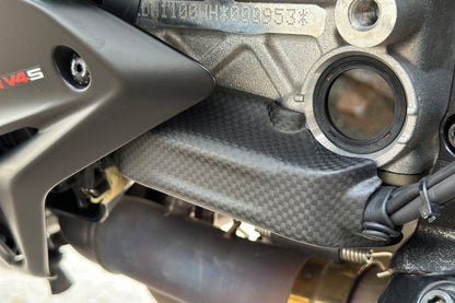 Matt Carbon Quick-Shift Cable Cover Ducati Streetfighter V4 2020+ Ducati Streetfighter V4 S (2020-2022)