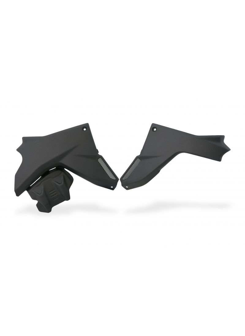 Motorblok beschermers mat carbon Ducati Multistrada V4 2021+