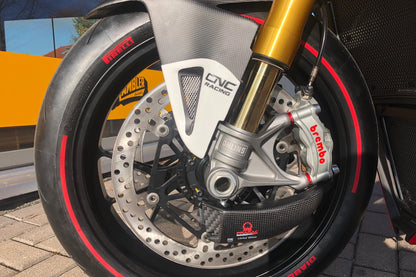 Remklauwen luchtgeleiders set GP DUCTS Limited Edition Suzuki Hayabusa (2008-2020) mat carbon gemonteerd