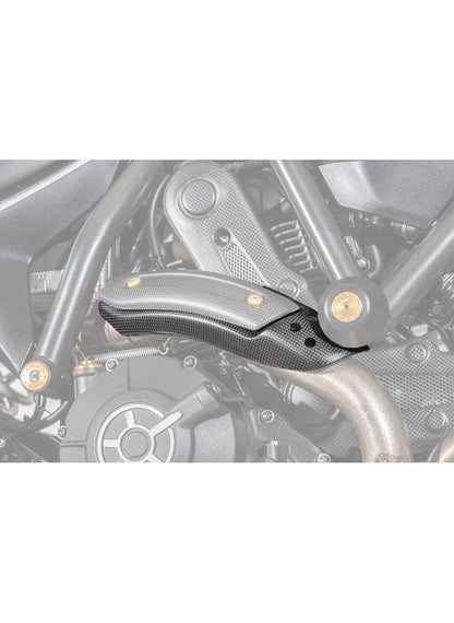 Tubo de escape Guardia de calor Soltio Ducati - Matt Carbon Ducati Italia Independent Scrambler (2016)