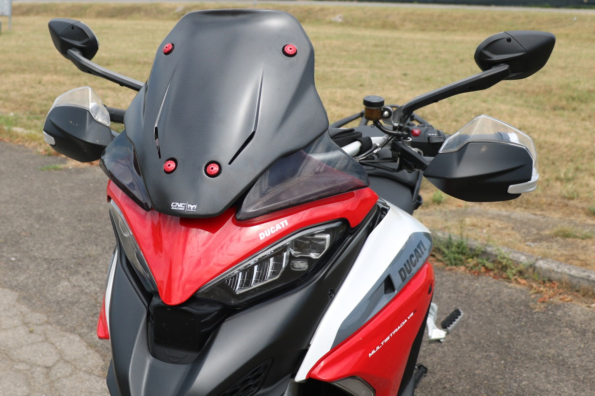 Sport windscherm carbon CNC Racing - Ducati Multistrada V4 (2021+)