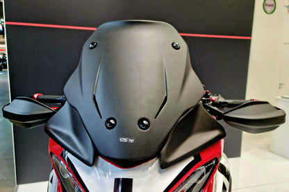 Luchtgeleiders mat carbon Ducati Multistrada V4 Pikes Peak (2025+) vooraanzicht