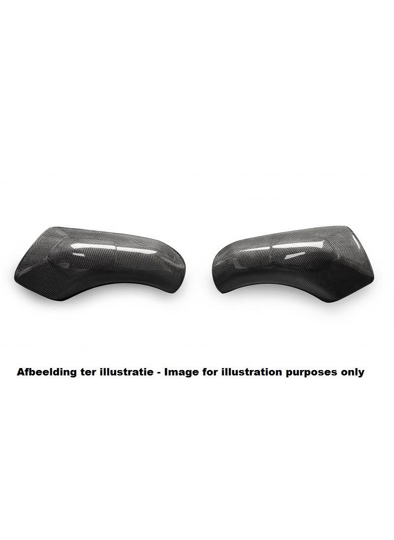 Glossy carbon-kevlar Fuel Tank Protector Set (2 pcs) Panigale R