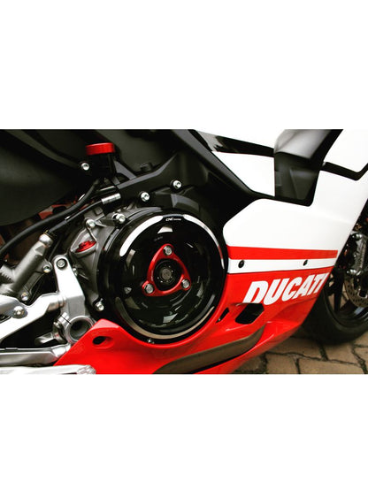Rear brake fluid cover