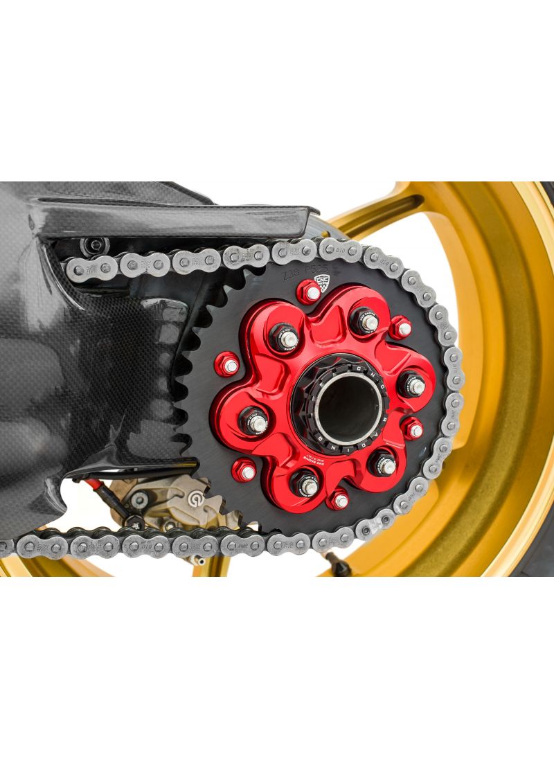 Rear sprocket carrier for 6-nut models