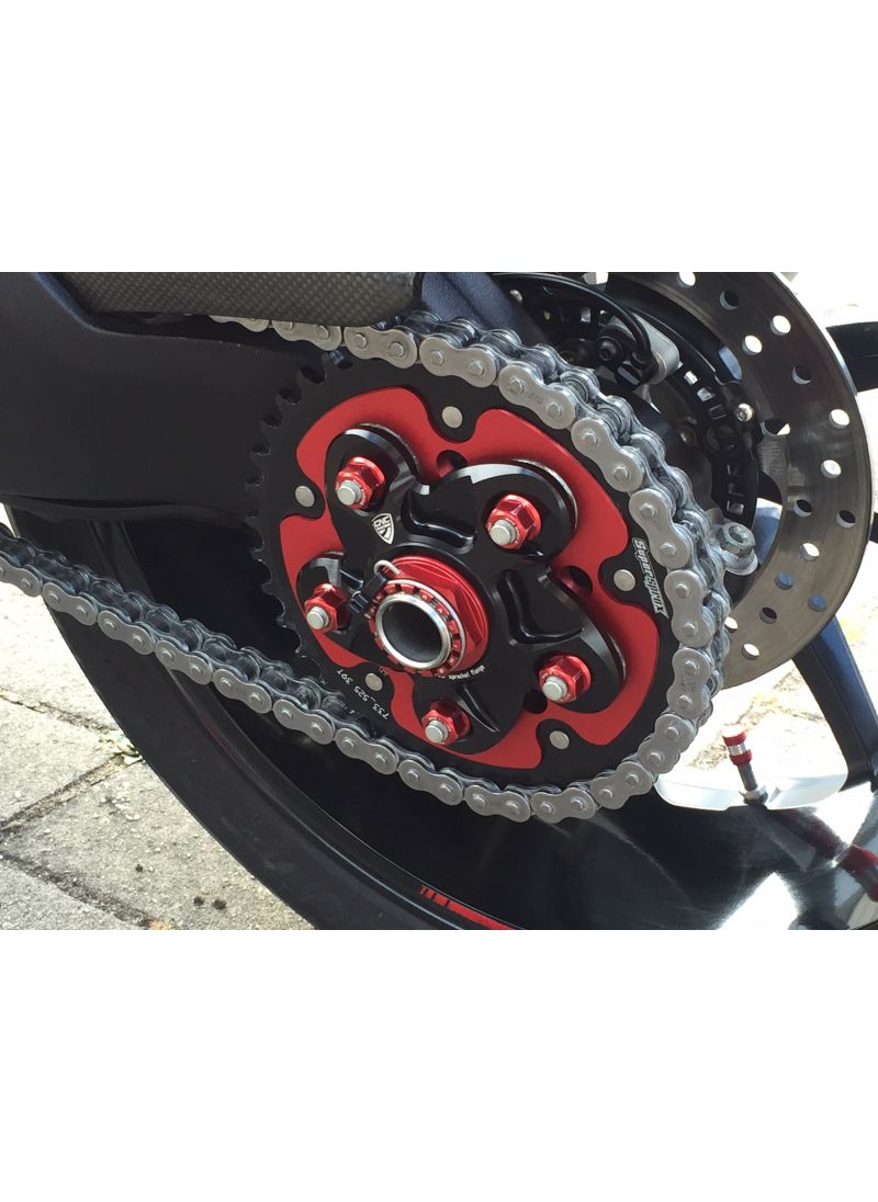 Rear sprocket nut set - 5 pieces