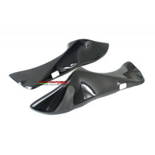Avia Compositi luchtgeleidercover met gaten voor originele knipperlichten mat carbon set (2 st.) Ducati 748 (1995-2003)