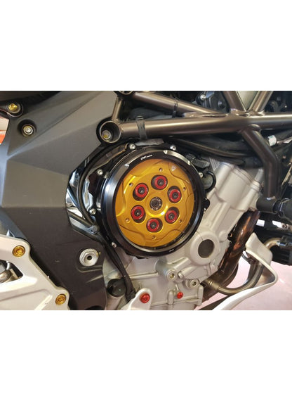 Transparant clutch cover hydraulic clutch MV Agusta 800