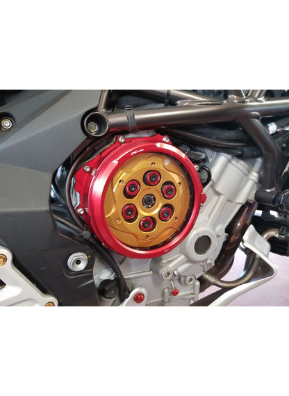 Transparant clutch cover hydraulic clutch MV Agusta 800
