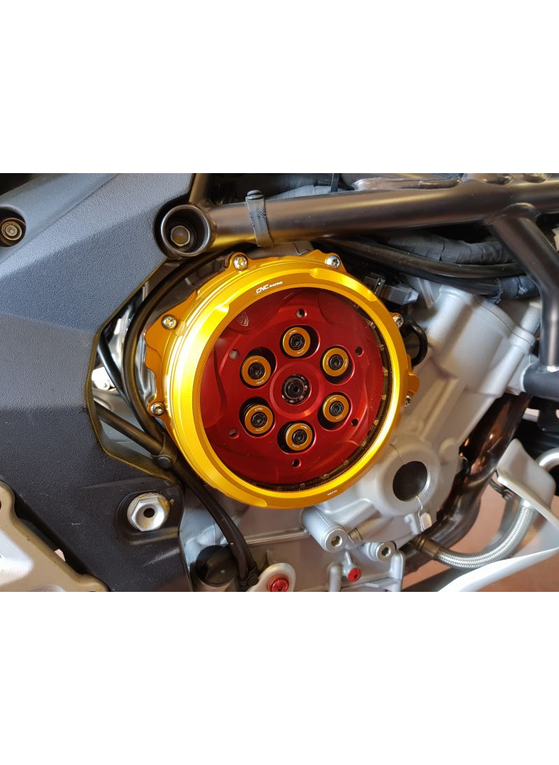 Transparant clutch cover hydraulic clutch MV Agusta 800