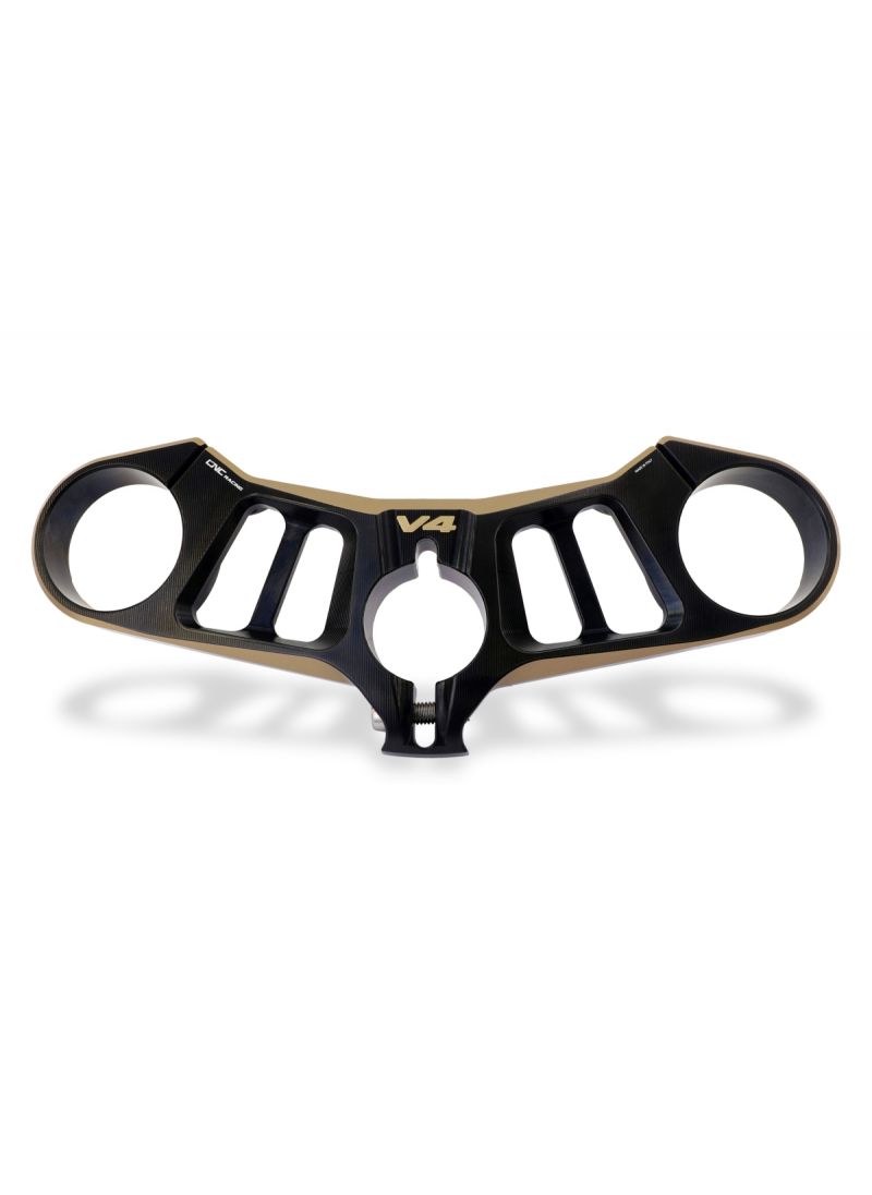 Bicolore Black-Red Top Triple Clamp Ducati Panigale V4 V4S