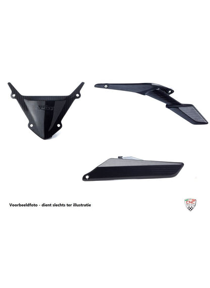 CNC Racing Carbon Exhaust cover Akrapovic S1000RR BMW S 1000 RR Street (2009-2011)
