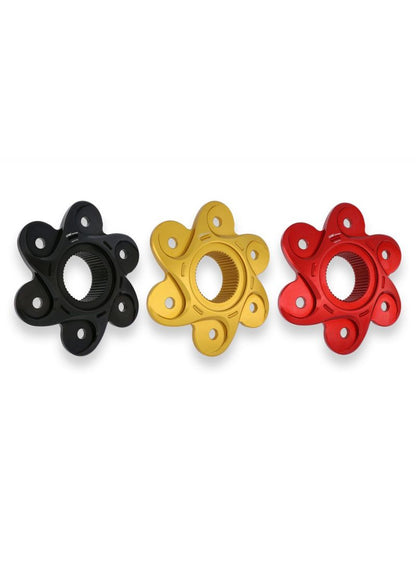 Rear sprocket carrier for 6-nut Ducati models