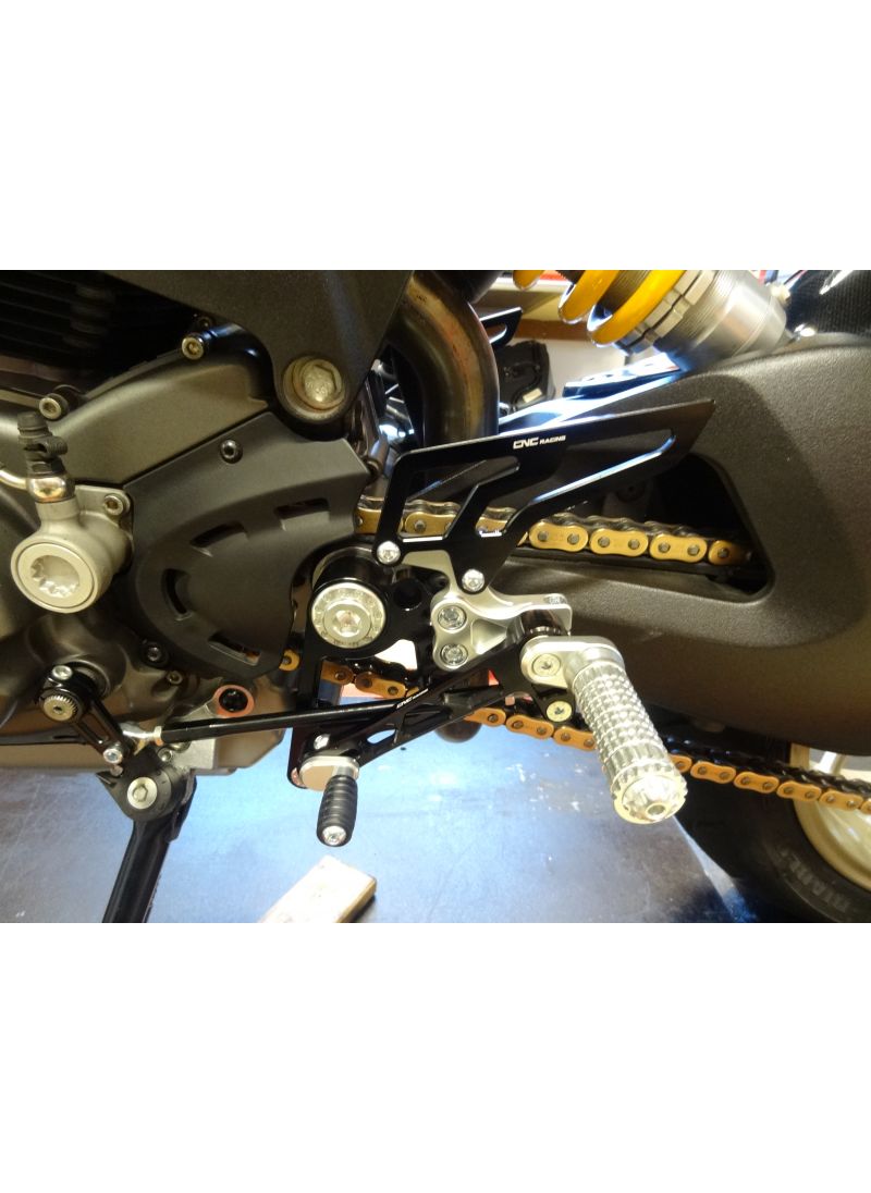 Rearset Monster 696 796 1100 1100EVO Corse monoposto