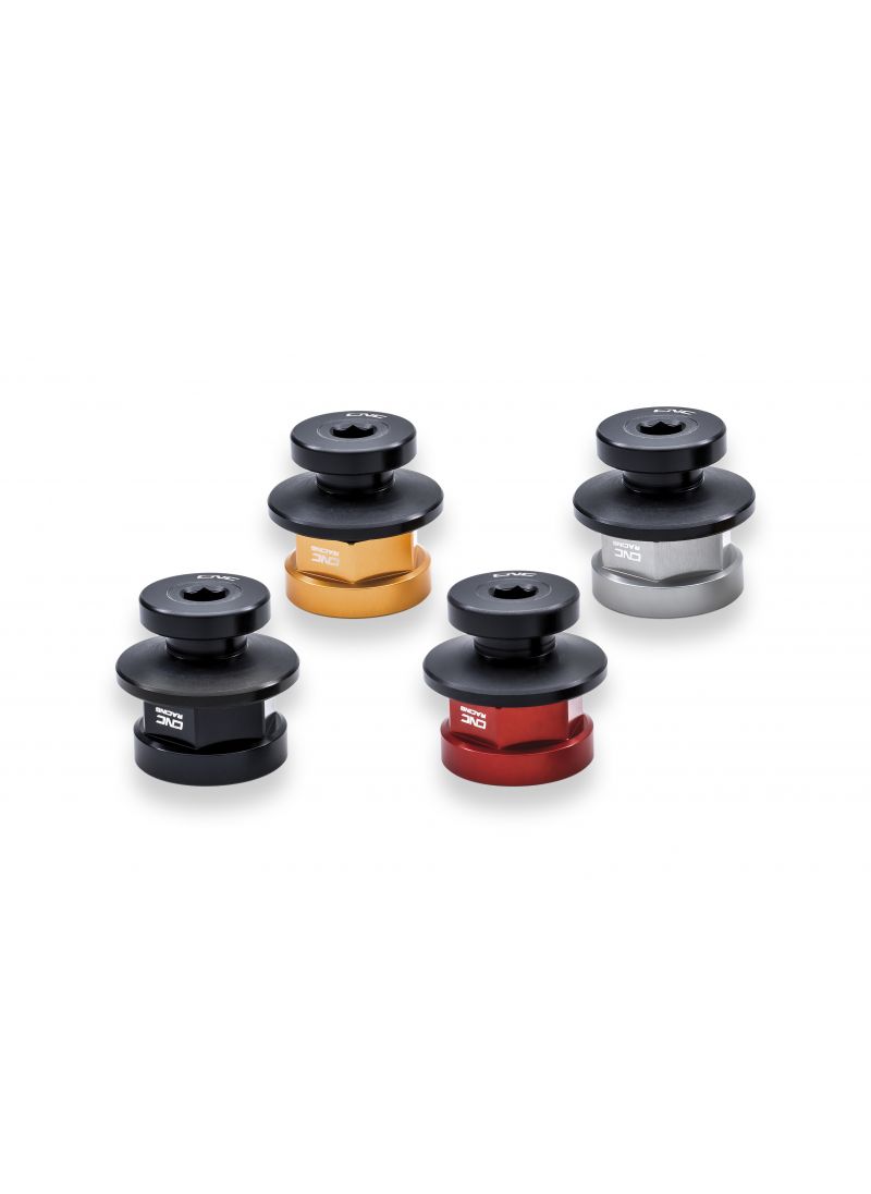 Achteras moerenset incl. paddockstand bobbins Ducati Monster V2 + (Plus) (2026+)
