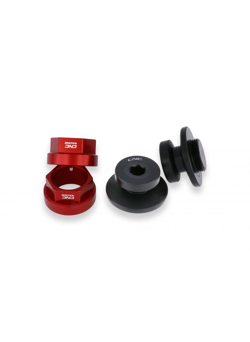 Achteras moerenset incl. paddockstand bobbins Ducati Monster V2 + (Plus) (2026+)