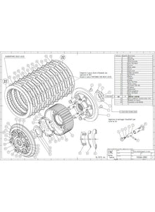 CNC Racing slipper clutch Master Tech Ducati Hypermotard 1100S (2007-2009)