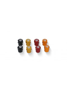 CNC Racing tire valve cap set (2 pcs) Suzuki GSX-R1000R 40th Anniversary (2026+)