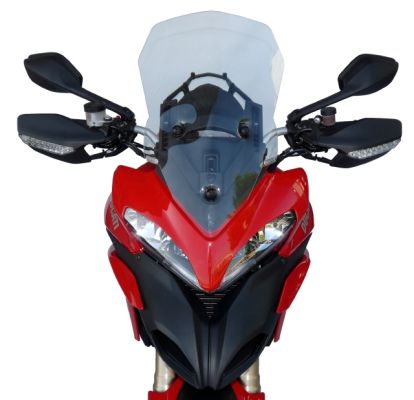 Fabbri touring windscherm satijn zwart Ducati Multistrada 1200 (2010-2012)