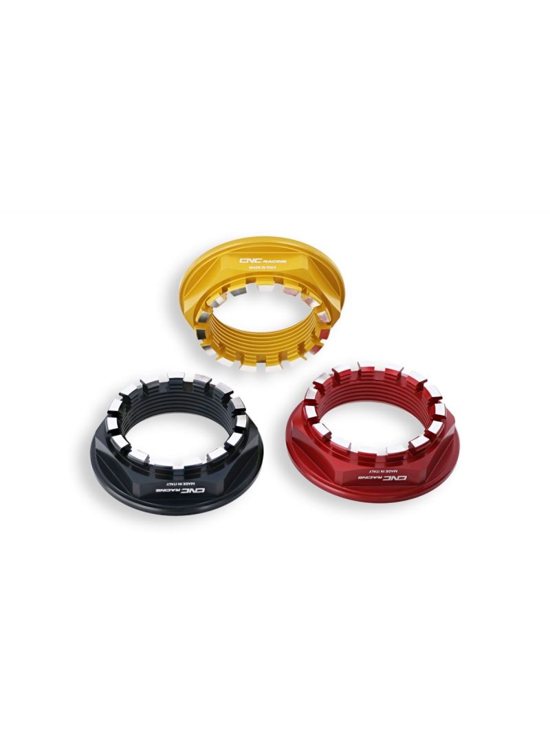 Achteras Tandwieldrager Moer links Bicolore Ducati Hypermotard 1100 EVO (2010-2012)
