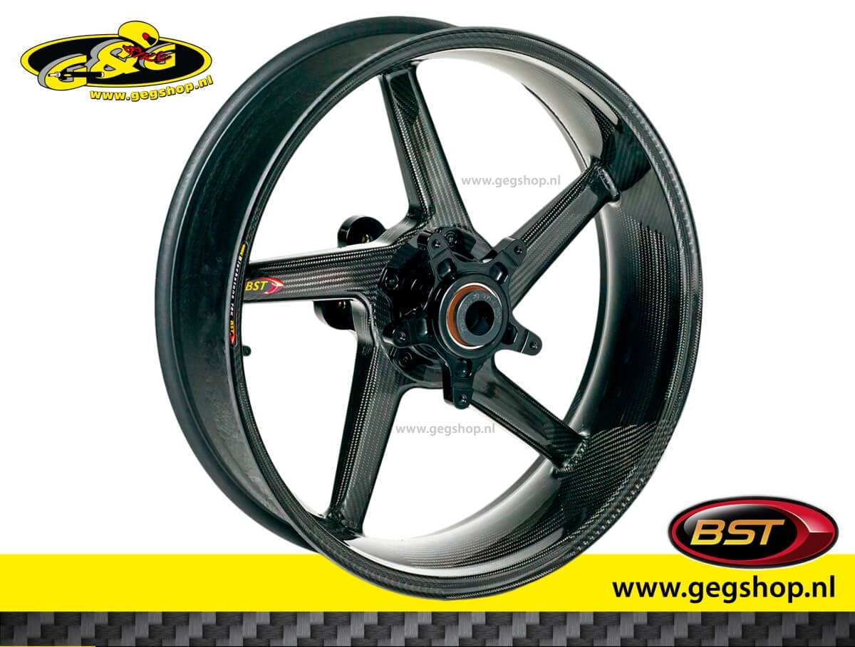 BST Torque TEK 6x17'' carbon achtervelg voor Harley Davidson FLTR Road Glide (2009)