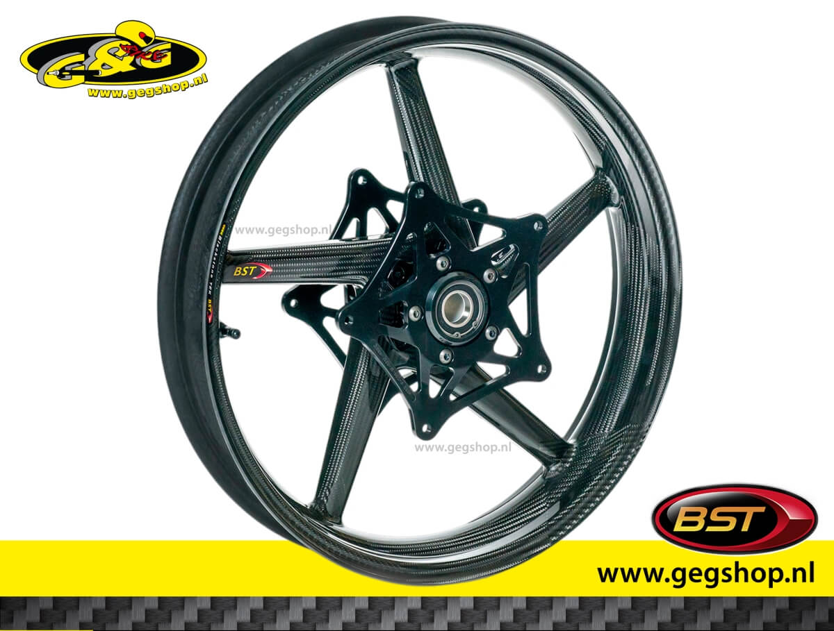 BST Torque TEK 5x16'' carbon achtervelg voor Harley Davidson FLTR Road Glide (2009)