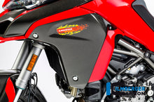 Zijkuip paneel links glanzend carbon Ducati Multistrada Enduro 1200 (2016-2018)
