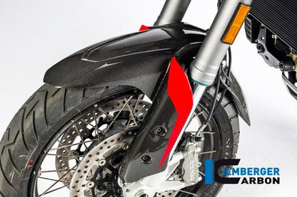 Voorspatbord glanzend carbon Ducati Multistrada Enduro 1200 (2016-2018)