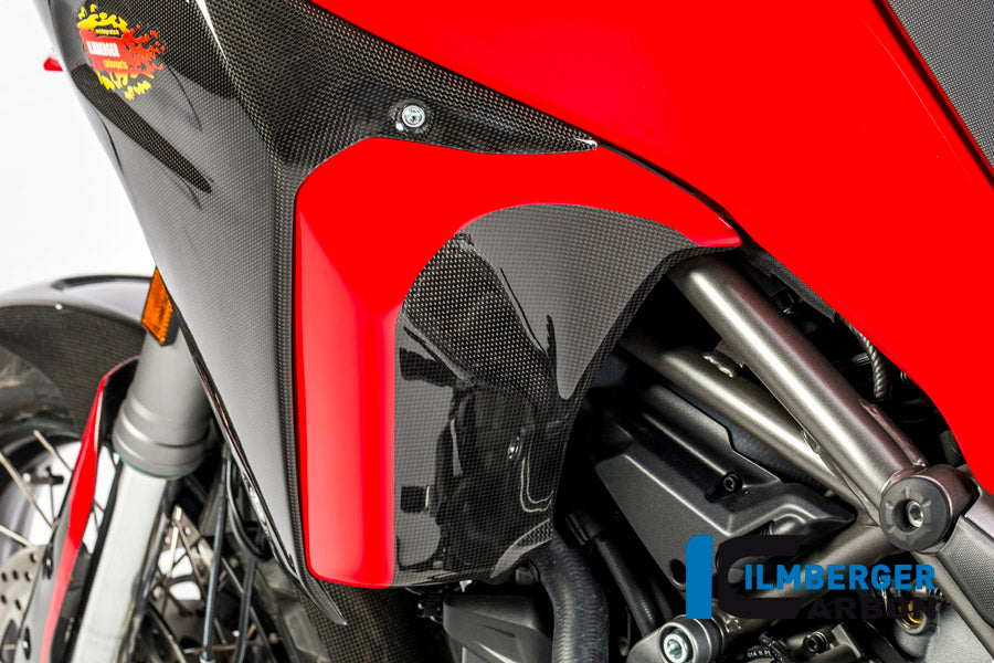 Zijkuip paneel Binnenste panel links glanzend carbon Ducati Multistrada Enduro 1200 (2016-2018)