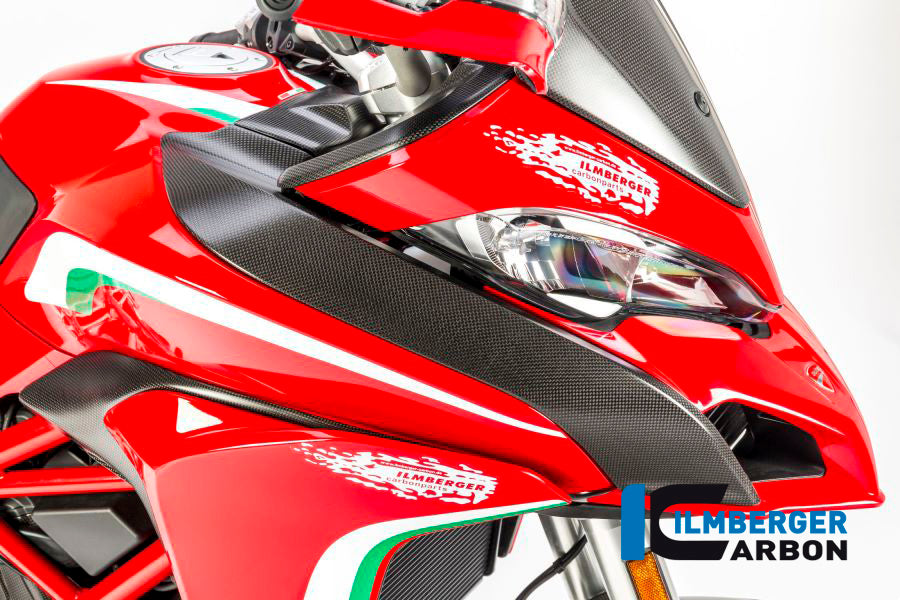 Tank en Luchtinlaat cover rechts mat carbon Ducati Multistrada 950 (2019-2021)