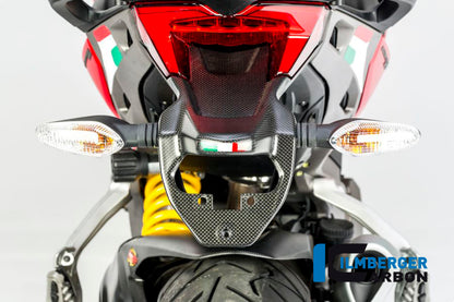 Kentekenplaathouder cover mat carbon Ducati Multistrada Enduro 1200 (2016-2018)