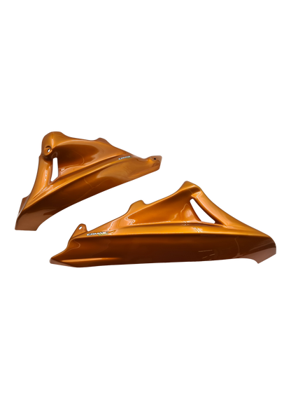 Ermax bellypan (engine spoiler) 3-part Kawasaki Z750 2007-2013