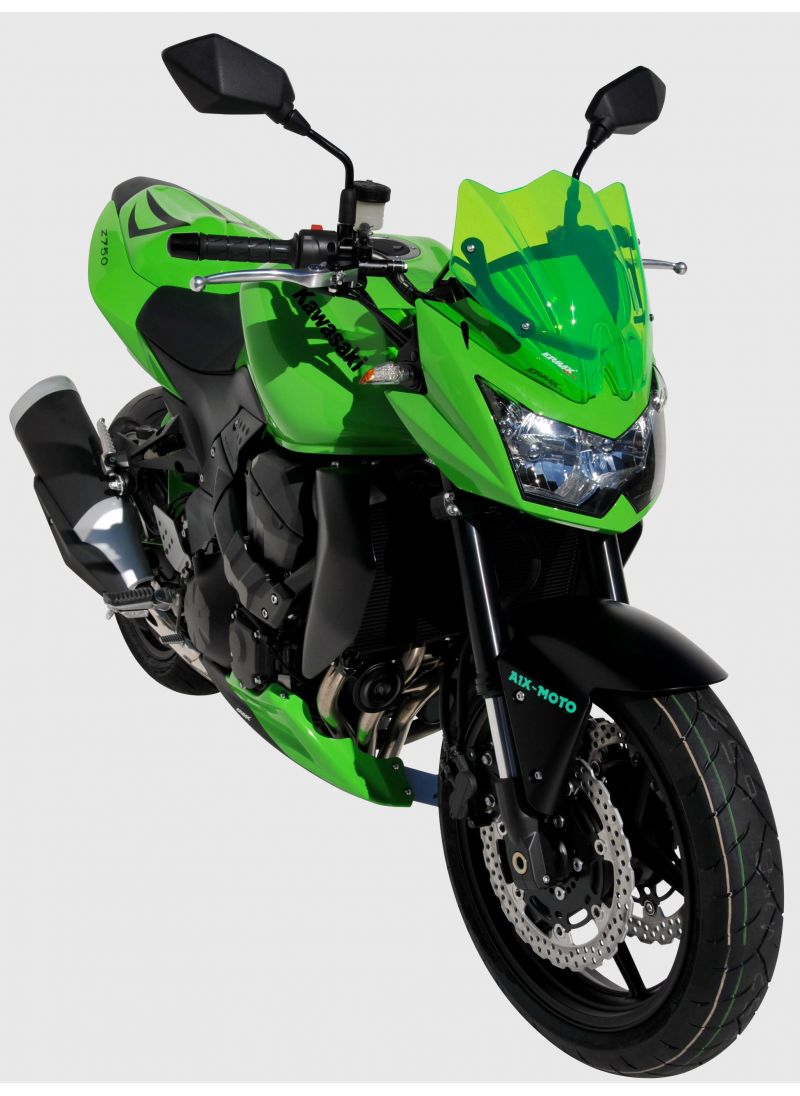 Ermax Sport Double Bubble flyscreen windshield 29cm Z750 2007-2013 - Z1000-style (incl. installation kit)