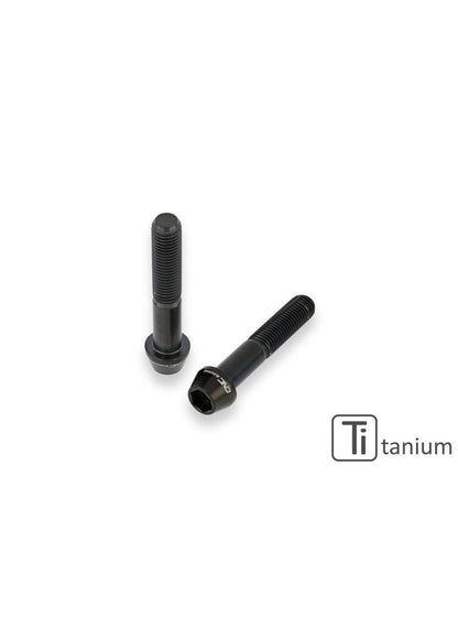 Tornillos Conjunto de pinza de freno delantero M10X1.25X60 (2 PC) - Titanio negro MV Agusta Brutale 1090 RR (2010-2017)