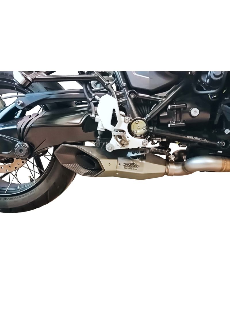 G&G GP Stealth Carbon exhaust system BMW RnineT 2013-2020