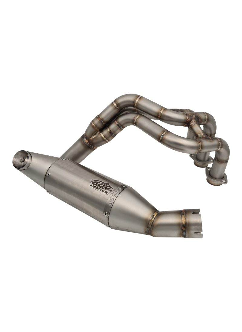 G&G Big Oval exhaust system Yamaha MT09 and Tracer