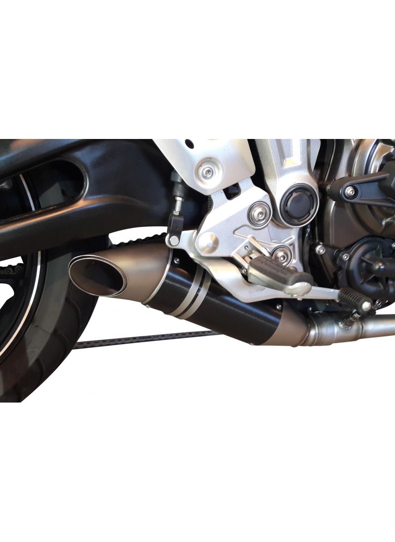 G&G GP exhaust system Yamaha MT-07