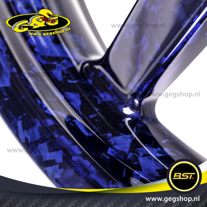 BST Carbon Achtervelg Diamond TEK 6,0 x 17" Aprilia Tuono Factory with radial brake calipers 2004 t/m 2005