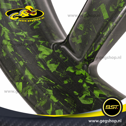 BST Torque TEK 3.5x17" carbon voorvelg voor Harley Davidson FLFBS Fat Boy S (2019-2020)