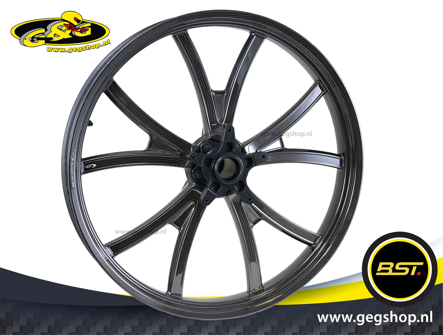 BST Panther TEK Carbon Voorwiel 3.5x17" – BMW R1250R Exclusive (2019-2025)