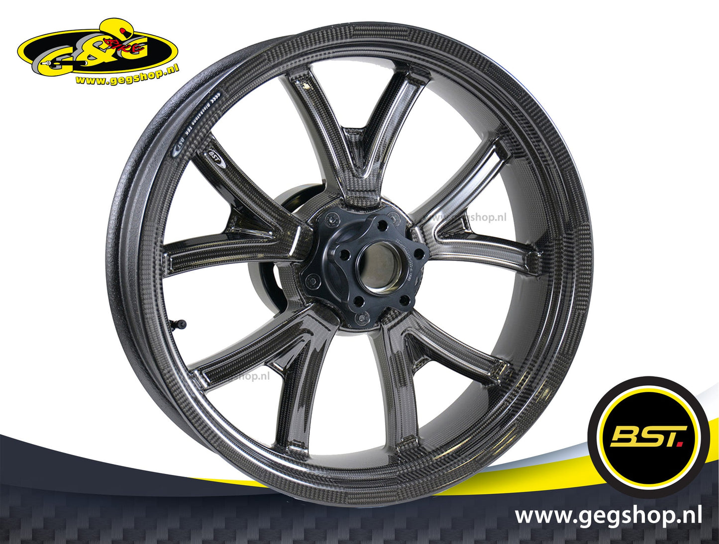 BST Torque TEK 4.5x17'' carbon achtervelg voor Harley Davidson FLTRX Road Glide (2024 - 2025)