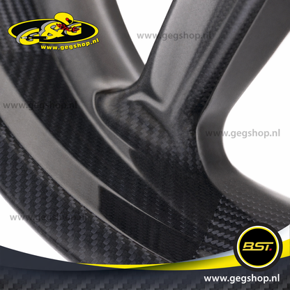 BST Torque TEK 3.5x26" carbon voorvelg voor Harley Davidson VRSCR Street Rod (2006-2007)
