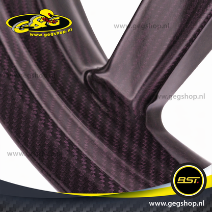 BST Torque TEK 3.5x19" carbon voorvelg voor Harley Davidson XL1200C Sportster 1200 Custom (2008-2010)