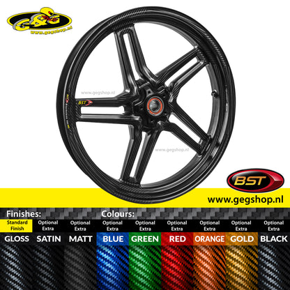 BST Torque TEK 4.5x17'' carbon achtervelg voor Harley Davidson FLHTCUL Electra Glide Ultra Classic Low (2015-2016)