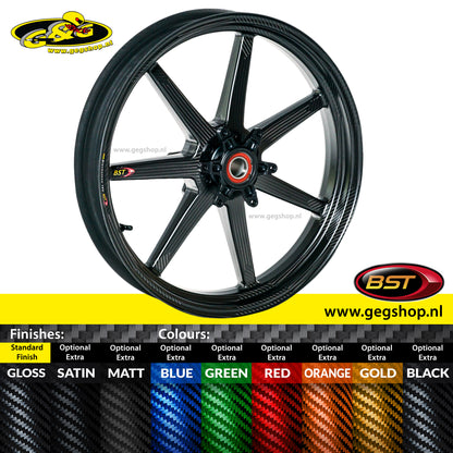 BST Torque TEK 4.5x17'' carbon achtervelg voor Harley Davidson FLHTCU Electra Glide Classic (2009-2013)